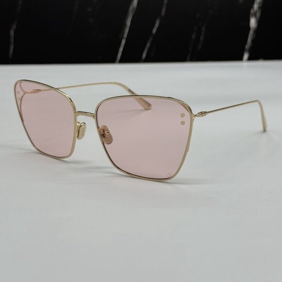 NEW  MISSDIOR B2U B0L0 WOMEN BUTTERFLY PINK DIOR SUNGLASSES DIOR MISS DIOR B2U - Picture 3 of 9